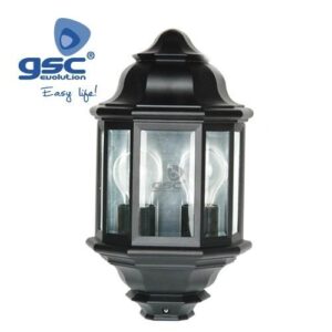 GS-0701908 FAROL JARDIN ALUMINIO NEGRO