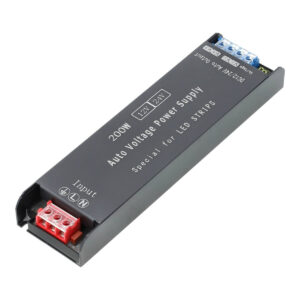 TRA1224200 TRANSFORMADOR LED 200W 12/24V AJUST AUTOMATICO